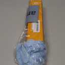 MANDIOO Pack of 2 Decorative Throw Pillow Covers Faux Fur Striped Plush Soft Cushion Covers Pillow Cases Bedroom Living Room Sofa Home 16x16 Inch Light Blue