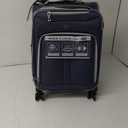 Olympia Lares Softside Expandable Luggage with Spinner Wheels, Navy, Carry-On 22-Inch