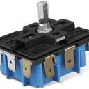 W10434452 WPW10434452 Dual Infinite Stove Control Switch, Fits for Whirlpool and its Affiliated Brands Electric Ranges, Replace Part: WPW10434452, 2118918, AP6021365, PS11754687, EAP11754687