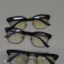 Racico Comuter Blue Light Blocking Glasses Blue Light Glasses Men Women, Anti Blu-Ray Clear Gaming Glasses Lenses