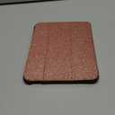 Case for iPad (A16) 11th Generation 2025 11-inch/10th Generation 2022 10.9 inch with Pencil Holder, Sparkle Glitter Leather Trifold Stand Magnetic Smart Cover, Auto Wake/Sleep (Rose Gold)