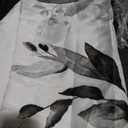 Gibelle Black and White Eucalyptus Shower Curtain, Grey Watercolor Plant Leaves with Floral Bathroom Shower Curtain Set with Hooks, 72x72
