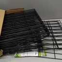 25pcs Garden Fence Animal Barrier 27ft(L) X 17in(H) No Dig Barrier Fencing Dog Rabbits Blocker 9 Vertical Metal Wire Rustproof Border Decorative Fences for Outdoor, Yard, Patio