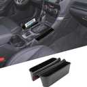 Gear Shift Organizer Tray Compatible with Subaru Forester 2019-2025, Center Console Shifter Storage Box, ABS Storage Tray, Create Extra Storage Space for Driver and Passenger