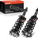 2 x A-Premium Front Complete Struts Compatible with Acura TSX 2009-2012 - 2x Replacement Suspension Shock Absorber with Coil Spring Assembly