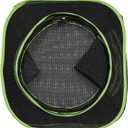 Kitty City Large Outdoor Cat Play Cube, Mesh Pop-Up Cat Enclosure for Indoor & Outdoor Use, Expandable Modular Cat Playpen with Zippered Access - Green