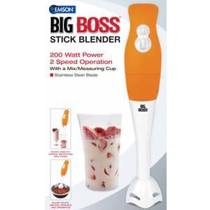 Big Boss 200 Watt Power 2-Speed Operation Immersian Hand-Stick Blender/mixer with a Mix/Measuring Cup