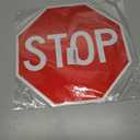 2-pack Stop Signs Red Stop Signage Aluminum Traffic Sign Warning Sign with 2 Pre-drilled Mount Holes, 30 X 30 cm