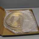 3 Tier Gold Cupcake Stand Stainless Steel Dessert Display Rack with Removable Tiered Tray for Parties,Weddings,Birthdays,Decorations,Any Festivals and Festivities(Stainless Steel Pole)