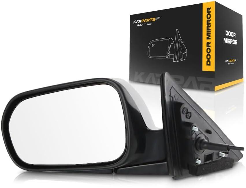 For Honda Accord 1998 1999 2000 2001 2002 Door Mirror Driver Side | Power | Non-Heated | Paint to Match | Sedan | Replacement For 76250-S4K-A41ZF | HO1320118, HO1320125