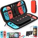 HEYSTOP Nintendo Switch 2 Case Dockable-Compatible with Nintendo Switch 2 Console and Joy-Con Controller with Screen Protector and Thumb Grips-Shock Absorption and Anti-Scratch