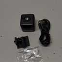 Vnmkp 2025 Upgraded Security Camera, Wireless Surveillance Camera, 4K HD Mini Nanny Cam for Home (with Night Vision) WiFi Indoor Camera (Video Only), Black