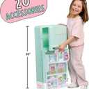 Little Tikes Sweet Spaces Modular Kitchen Refrigerator – Sea Foam, Imaginative Play, Pretend Play Kitchen, Boys and Girls Ages 3+ Years