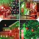 Red Light Bulbs Green Light Bulbs [4 Pack] - A19 LED Red and Green Bulbs 9W (60W Equivalent) - E26 Base Colored Light Bulb for Christmas Party Porch Decor