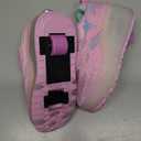 Nsasy Roller Shoes USB Charge Girls Boys Sneakers with Wheels LED Roller Skates Shoes Size 27