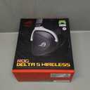 ASUS ROG Delta S Wireless Gaming Headset, Black, 50mm Drivers, AI Beamforming Mic, Low-Latency Bluetooth, USB-C, 3 Hours of Use, IPX4 Water Resistance