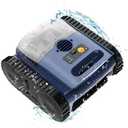 2026 Upgrade, Cordless Robotic Pool Cleaner, 180 Mins Runtime Robotic Pool Vacuum for Inground Pools, Wall & Waterline Climbing Automatic Pool Vacuum with Sonar Navigation, Pool Up to 2150 Sq.ft