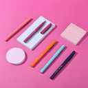 2 x Mr. Pen- Sticky Notes Set Gift Box, Felt Tip Pens, Dotted Round, Lined & to Do List Self-Stick Sticky Pads for Bible Study, Office, School, Planning, Journaling & Organization