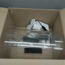 Fish Tank Night Light, 3 Gallon Fish Tank with Filter and Light, Self-Cleaning Desktop Aquarium Starter Kit & LED Lamp, 360 View for Small Fish, Kids Room & Home Decor(7 Color Modes, White)