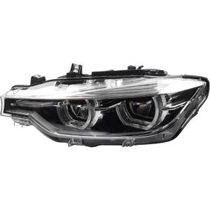 Dasbecan LED Headlamp Compatible With BMW F30 3 Series 2016-2019 Left Driver Side Headlight W/O AFS Type Replaces# 63117419629 8738715 63117419630 8738716