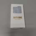 BITOBE Designed for iPhone 16 Pro Max, Cute 3D Rose Flowers Case Slim Plating Glitter Bling Luxury Rhinestones Floral Cover for Women Girls Protective Camera Protection 6.9" Blue