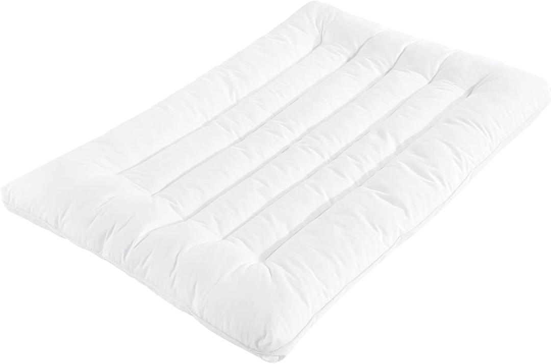 ROYALAY Ultra Thin Pillow for Stomach and Back Sleepers-2.5 Inch Slim Thin Flat Pillow-Extra Low Profile Design Bed Pillow for Cervical Neck Alignment and Deeper Sleep-18 x26(White)