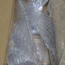 Mwellewm 36Pcs Serving Utensils Large Plastic Serving Utensils Set Serving Spoons for Buffet Clear Disposable Plastic Tongs 8.5'' Heavy Duty Slotted Spoons/Forks Supplies for Party Food Salad Soup