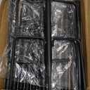 MuliVid 2 Pack 10FT Lighting Hanging Pole for Outside, Waterproof Hardened Metal Outdoor String Light Poles for Patio, Garden, Bistro, Wedding, Parties