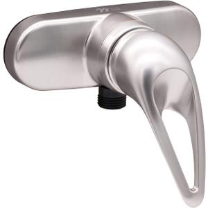 RV/Mobile Home Travel Trailer Shower Faucet Single Lever Handle, Brushed Nickel