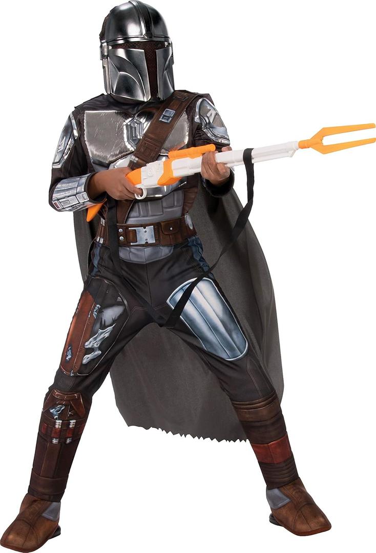 Rubies Star Wars The Mandalorian Beskar Armor Children's Costume, Small