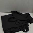 Carbrea 10 Pack Canvas Tote Bag - Lightweight Tote Bags Bulk Thin Blank Shopping Reusable Grocery Bags for DIY Gift Sublimation Activity - Black