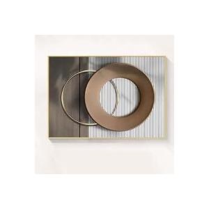 Large Framed Canvas Wall Art Gold Foil Prints Art Abstract Wall Pictures for Bedroom Dining Room Black Line Art 29"x 58" Gallery Wall Decor