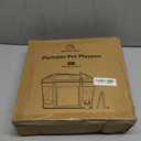 Dog Playpen,Pet Playpen,Foldable Puppy Cat Playpen,Portable Exercise Kennel Tent Crate,Water-Resistant Breathable Shade Cover,Indoor Outdoor Travel Camping Use for Small Animals with Carrying Case(M) (Grey)