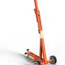 Lawn Mower Lift, 800 Lbs Weight Capacity, Stable Mower Lift Jack for Zero Turn Lawn Mower, Riding Lawn Mower and More, Orange