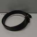 Perfect Fit 1.5 Inch Garrision Genuine Leather Belt American Made Black Leather and Chrome Buckle (42)