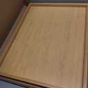 Bamboo Bed Tray Table with Foldable Legs, Breakfast Tray, Laptop Desk for Bed or Sofa,Serving,TV Table Kitchen, Eating,Working, Reading (Beige)