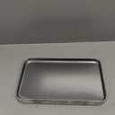 12 PCS Baking Sheet Stainless Steel, 10.24 x 5.9 x 0.5 Inch Kitchen Baking Sheets, Small Metal Cookie Sheet Pan Set, Rectangle Trays for Oven, Toaster Oven Tray, Easy Clean, Dishwasher Safe