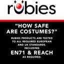 Rubies Novelty Ninja Costume Sword with Sheath for Themed Parties and Halloween, 30"