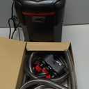 225GPH Canister Filter, External Aquarium Filter Ultra-Quiet Water Circulation Cleaning Machine with Media for Fish Tanks and Aquariums Up to 55 Gallons (225GPH)