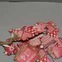 Glenmal 36 Pcs Valentine's Day Tree Ornaments Wooden Pink Valentine Decorations Heart Gnomes Love Truck Holiday Wood Valentines Tree Ornaments for Home Indoor Craft Party Decor (Sweet)