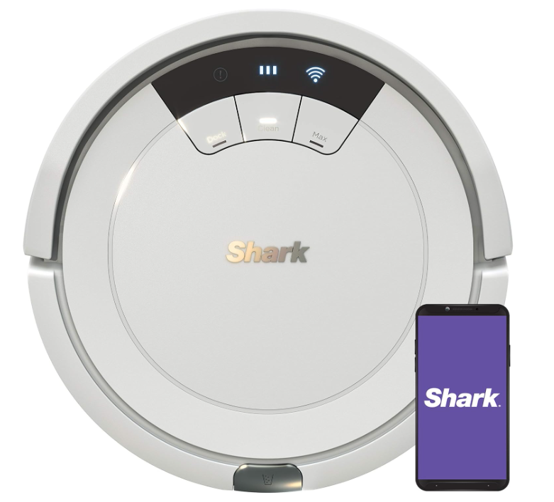 Shark - ION Robot Vacuum, Wi-Fi Connected - Light Gray RV763