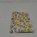 ECOARTTE Summertime Lemons and Moroccan Tile Wrapping Paper set includes: 6 Reversible Sheets 28x20, 6 Adhesive Gift Tags and 3 yards of Ribbon. The Paper is 100% Recyclable, Great for Weddings & More (Blue Yellow)