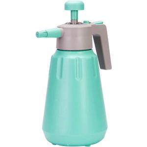 Garden Pump Sprayer, 68 oz/0.5 Gallon Hand Held Pressure Sprayer with Safety Valve Adjustable Nozzle, Large Capacity Bottle Water Weed Flower Plant Lawn Home Washing Spray 2L (Turquoise)