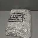 Breling 13 Pcs Christmas Village Set, Red Cardboard Christmas Village House with 500 g Fluffy Snow Cotton in 6 Paper Distinct House for Xmas Tabletop Mantel Display Winter Centerpiece