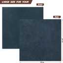 RingSun 24''X24'' Blue Leather Sheets for Crafts (2mm), Full Grain Leather Tooling Leather