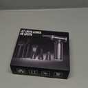 Electric Compressed Air Duster - 33,0000 RPM Rechargeable Cordless Turbo Blower, Portable Air Blower Gun for Cars, PC, Keyboard, Home & Outdoor Dust Cleaning (Replaces Compressed Air Cans) (Silver)