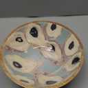 Mud Pie Enamel Oyster Bowl, 12" X 4", Blue