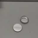 4 oz Tins with Lids, 30 Pack 4oz Tins Wide Mouth Aluminum Tin Cans, Durable Salve Containers Round Metal Tin with Lid,Candles or Salve(Silver)