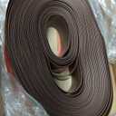 Vinyl Wall Base Baseboard Molding Trim 4" Flexible Self Adhesive Rubber Wall Base Moulding Trim Peel and Stick Design, 4 Inch x 60 Feet, Brown