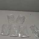 6 Pack Acrylic Book Stand, Clear Easel Stand for Display, Book Display Holder, Display Stand for Album, CD, Magazine, Postcard, Picture, Plate, Artworks, Phone, Tablet